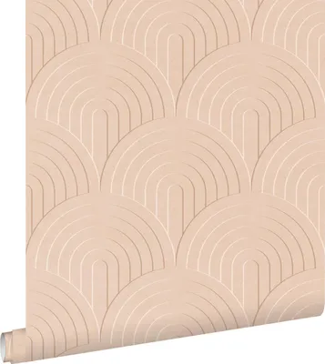 Produktbild von ESTAhome Tapete 3D Muster Pfirsichrosa 50 x 900 cm