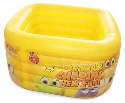 Zdjęcie produktu dla Pompowany BASENIK na kolorowe piłeczki SUCHY BASEN 115x100x75 cm