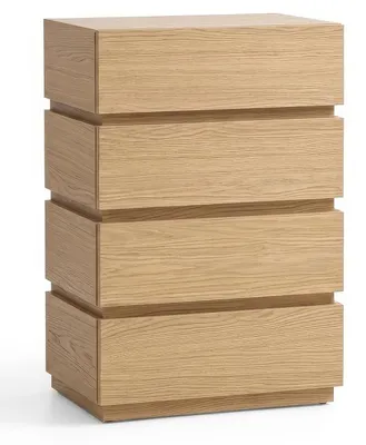 Obrázek produktu pro Komoda, moderní, hnědá, elegantní, design, komoda se zásuvkami, komoda, skříňka