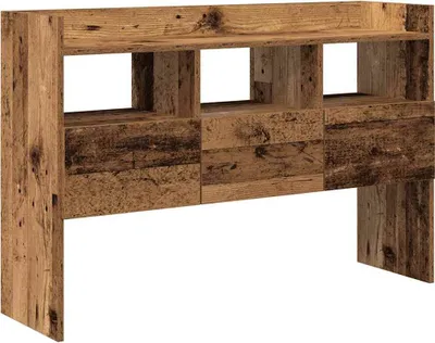 Image de Buffet vieux bois 105x30x70 cm bois d'ingénierie