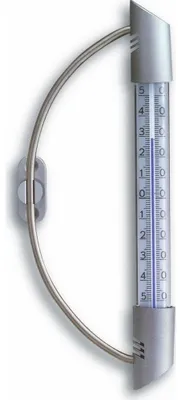 Obrázok produktu pre TFA - Analoges Fensterthermometer ORBIS 14.6015 - silber