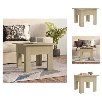 Image de vidaXL Table basse Chêne Sonoma 55x55x42 cm Bois composite - Tables basses