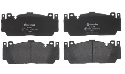 Produktbild von Bremsbelagsatz Scheibenbremse 20 mm BREMBO passend für u.a. BMW 2er