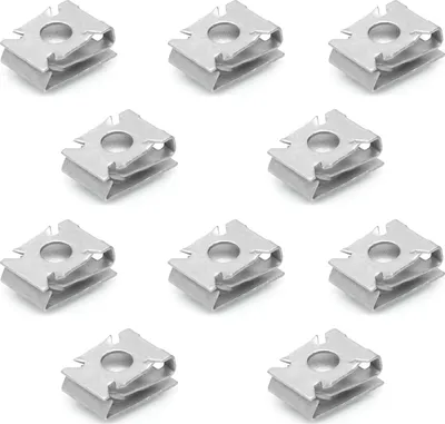 Produktbild von Käfigmuttern Blechmuttern Set – Befestigung Stoßstange, Radhausschale, Unterfahrschutz für VW, Audi, Seat, Skoda
