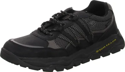 Produktbild von Tom Tailor Herren-Schnürhalbschuh Schwarz, Farbe:schwarz, EU Größe:41