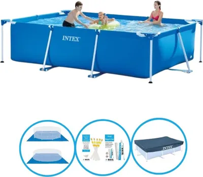 Obrázek produktu pro Obdélníkový rám bazénu Intex 300x200x75 cm - včetně příslušenství