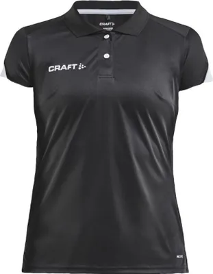 Produktbild von Craft Pro Control Impact Poloshirt Damen - Schwarz