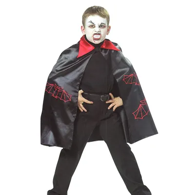 Produktbild von Kinder Vampir Fledermaus Umhang / Gr.140