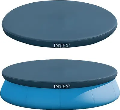 Produktbild von INTEX 28022 - Abdeckplane für Easy Set Pools Ø 366cm, Überhang 30cm