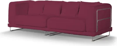 Produktbild von Dekoria Bezug für Tylösand 3-Sitzer Sofa nicht ausklappbar, pflaume , Bezug für Tylösand 3-Sitzer