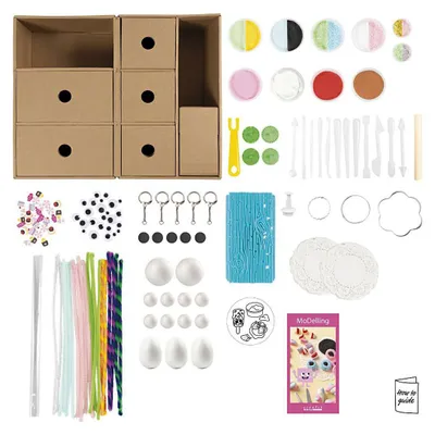Image de Mon atelier créatif Modelage, Couleurs assorties