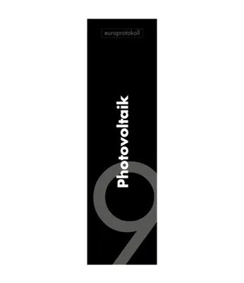 Produktbild von europrotokoll Rückenschild 'Photovoltaik' für DIN A4 Ordner, beschriftetes Einsteckschild im Format 53 x 186 mm, passend für 8 cm Ordner