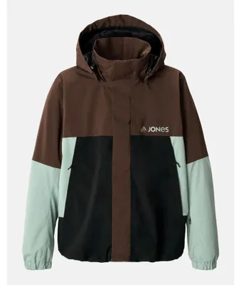 Imagen del producto de Chaqueta Jones Jacke MTN Surf Tweaker, fabricada con materiales reciclados, color marrón café, talla XL (talla estándar)