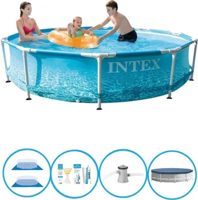 Immagine prodotto di Telaio in metallo per piscina Intex - Accessori inclusi - 305x76 cm