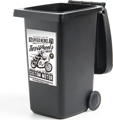 Produktbild von MuchoWow® - Mültonnen-sticker - Sticker - Aufkleber für die Mülltonne