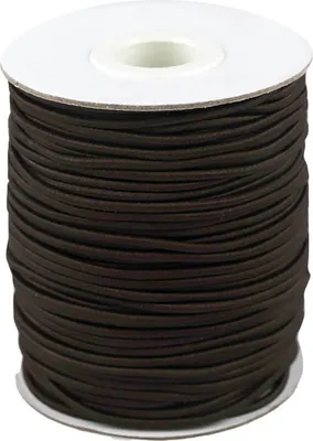 Produktbild von 50m Spule Gummikordel Gummischnur 2mm Bekleidungsgummi Hutgummi, 29 Farben