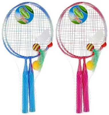 Obrázek produktu pro Badmintonové rakety s příslušenstvím – mix – Mega Creative