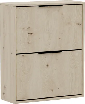 Produktbild von Kleiner Schuhschrank, Hängeschrank in eiche artisan
