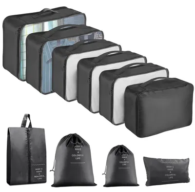 Produktbild von Omgoods – Set mit 10 Packwürfeln zur Organisation von Koffern