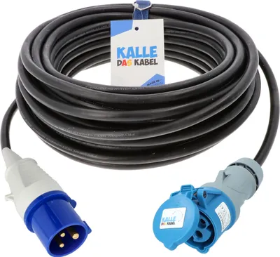 Produktbild von Kalle Verlängerungskabel CEE 230V Öse 16A 2,5mm² IP44 10 Meter