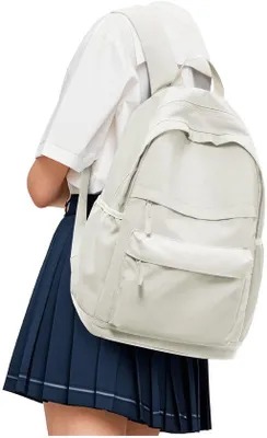 Productafbeelding van Unyqoos® Rugzak, 45 x 33 x 17 cm – waterafstotend, geschikt voor een 14-inch laptop, diefstalwerend achtervak, 2 voorvakken, tablet- en zijvakken, ideaal voor school en werk