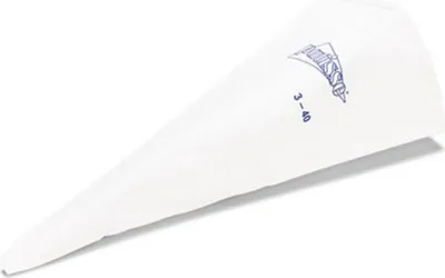 Produktbild von spritzbeutel 40 cm Baumwolle weiß
