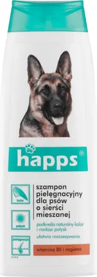 Produktbild von Pflegeshampoo für Hunde mit gemischtem Fell Happs 200 ml