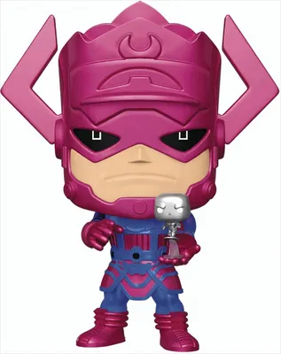 Image de Marvel Fantastic Four - Galactus avec Silver Surfer 809 PX Exclusive - Funko Pop  - Vinyl Figur