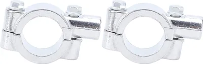 Produktbild von 2pcs 25mm Motorrad -Lenker -Spiegel -Halterhalter -Klemmhalter -Adapter Universal für Motorrad ATV Scooter -Projektbikes Silber M10