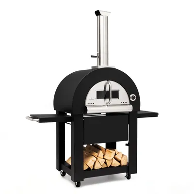 Produktbild von Klarstein Diavolo Napoletana, pec na pizzu, vonkajšia, kameň, oceľ, čierna