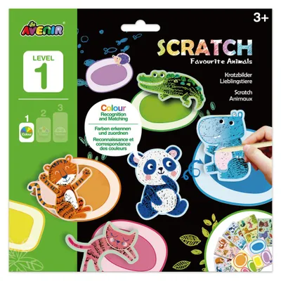 Produktbild von Kratzpapier - Lieblingstiere