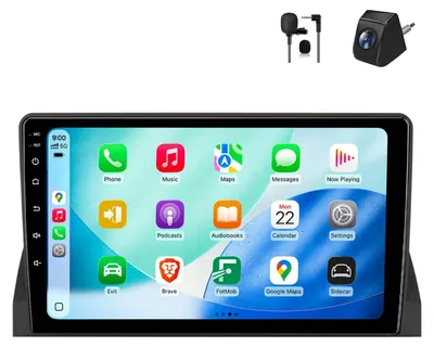 Obrázek produktu pro Android Autoradio 9 Zoll 64GB für Mercedes C-Klasse W204 (2007-2014) mit CarPlay & Android Auto Navigation & Bluetooth