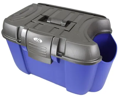 Immagine prodotto di Scatola portaoggetti Koala in blu o rosso di USG, scatola in plastica con scomparto per bottiglie