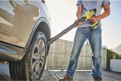 Immagine prodotto di Soffiatore ultracompatto RYOBI 18V Brushless, velocità 241,5 km/h, portata d'aria 6,51 m³/min, venduto senza batteria