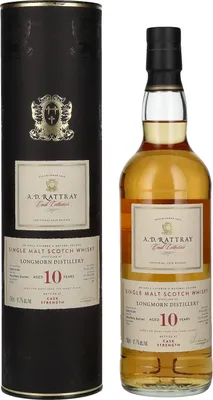 Image de A.D. Rattray 10 Years Old LONGMORN Bourbon Barrel Whisky 2013 61,7% Vol. 0,7l en boîte cadeau