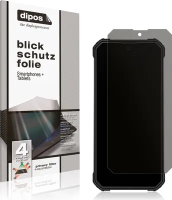 Produktbild von Blickschutzfolie für Oukitel Wp26 matt Schutzfolie Folie Display Schutz dipos