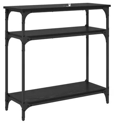 Obrázek produktu pro Konzolový stolek Černý dub 75 x 29 x 75 cm kompozitní dřevo