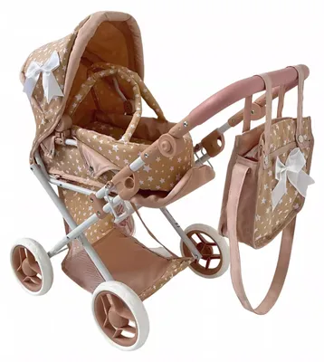 Image de Poussette pour poupées avec sac - MarioToys
