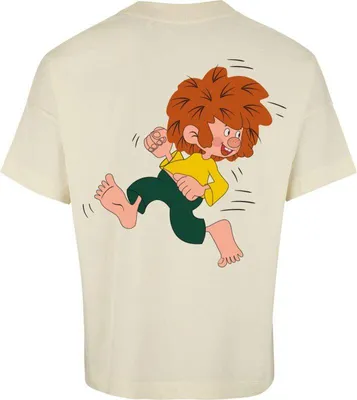 Produktbild von Pumuckl Oversize T-Shirt Herren Kobold - Oversize - beidseitig bedruckt multicolor S
