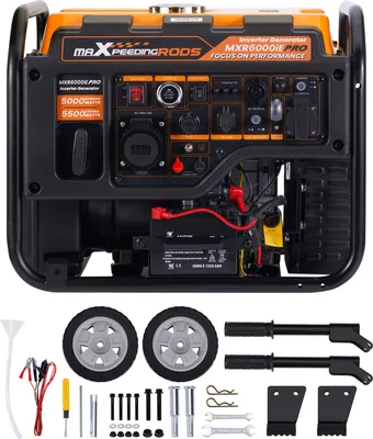 Produktbild von MaXpeedingrods Stromerzeuger Inverter ATS Stromgenerator 5500 Watt Generator Notstrom Benzin