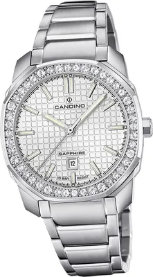 Image de Candino Acier inoxydable Femme Montre analogique élégante Montre-bracelet argent Elegance D2UC4756/6