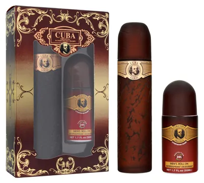 Produktbild von CUBA SET GOLD Edt 100ml + Roll'on &