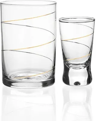 Produktbild von Gläserset Golden Loop 12er Set