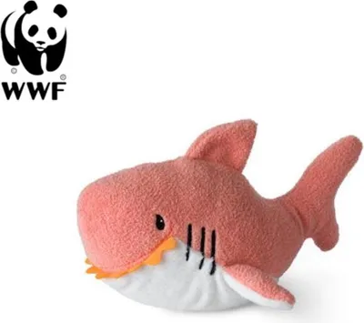 Immagine prodotto di WWF Cub Club - Stevie lo squalo (rosa, 20 cm) per bambini peluche di peluche