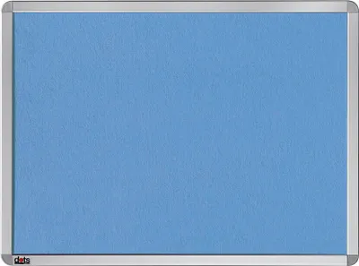 Obrázok produktu pre dots Pinnwand 90.0 x 60.0 cm Textil blau
