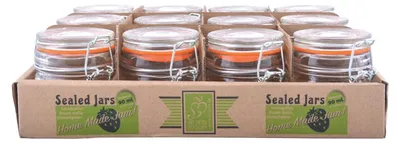 Image de Lot de 12 bocaux de conservation Eschert Design S ; C2050