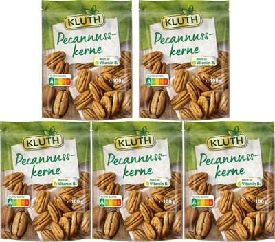 Produktbild von Kluth Pecannusskerne reich an Vitamin B1 100g 5er Pack