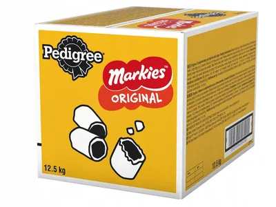 Zdjęcie produktu dla Pedigree Markies Chrupiące Ciasteczka Dla Dorosłych Psów Z Kością Szpikową 12,5kg