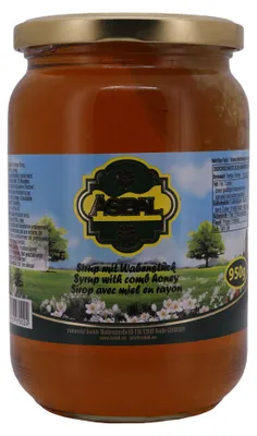 Produktbild von Honig Sirup ASBAL | Sirup | Mit Wabenstück | 950 g