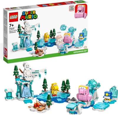 Produktbild von LEGO Super Mario 71417 Kahlross-Abenteuer – Erweiterungsset mit 4 Figuren zum Kombinieren mit Starterset, Spielzeug für Kinder